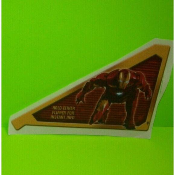 Iron Man Pinball Machine Apron Decal Right Side Only NOS Original 2010 - Picture 3 of 4
